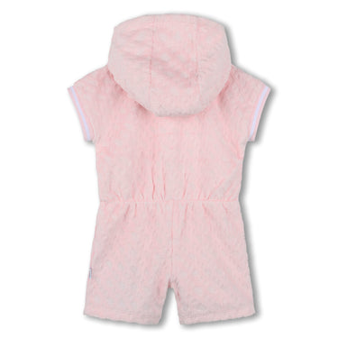 Mameluco o pañalero para bebé niña rosa Boss